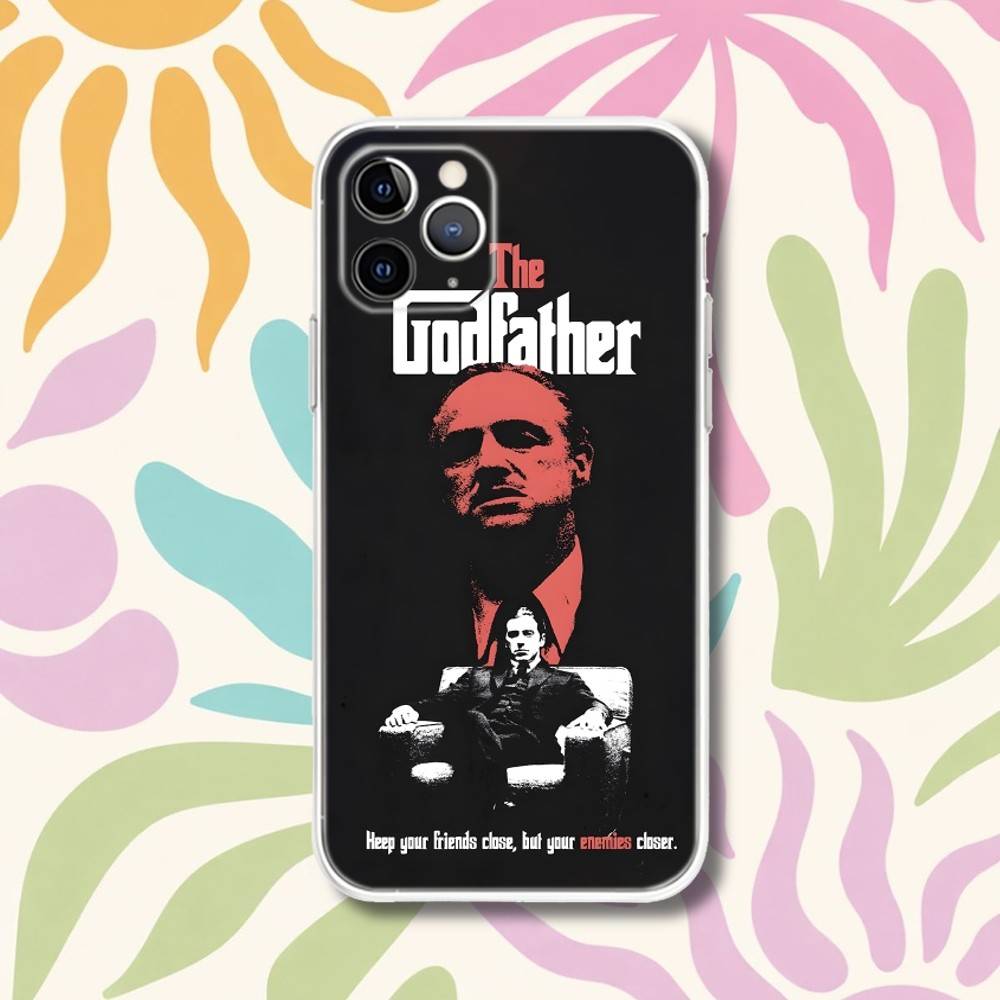 The G-Godfather Movie Phone Case For iPhone 17,16,15,11,12,14,13 Pro Max Plus Mini X,XS,XR,7,16E Air Transparent Cover Fundas