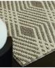 Nordic Style Dustproof Entrance Mat: Double-Layer Woven Polypropylene, Wear-Resistant, Sand-Scraper Hallway Floor Mat.