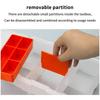 Multi-Grid Portable Plastic Parts Toolbox Combination Screw Storage Box Metal Parts Hardware Tool Screwdriver Tool Box