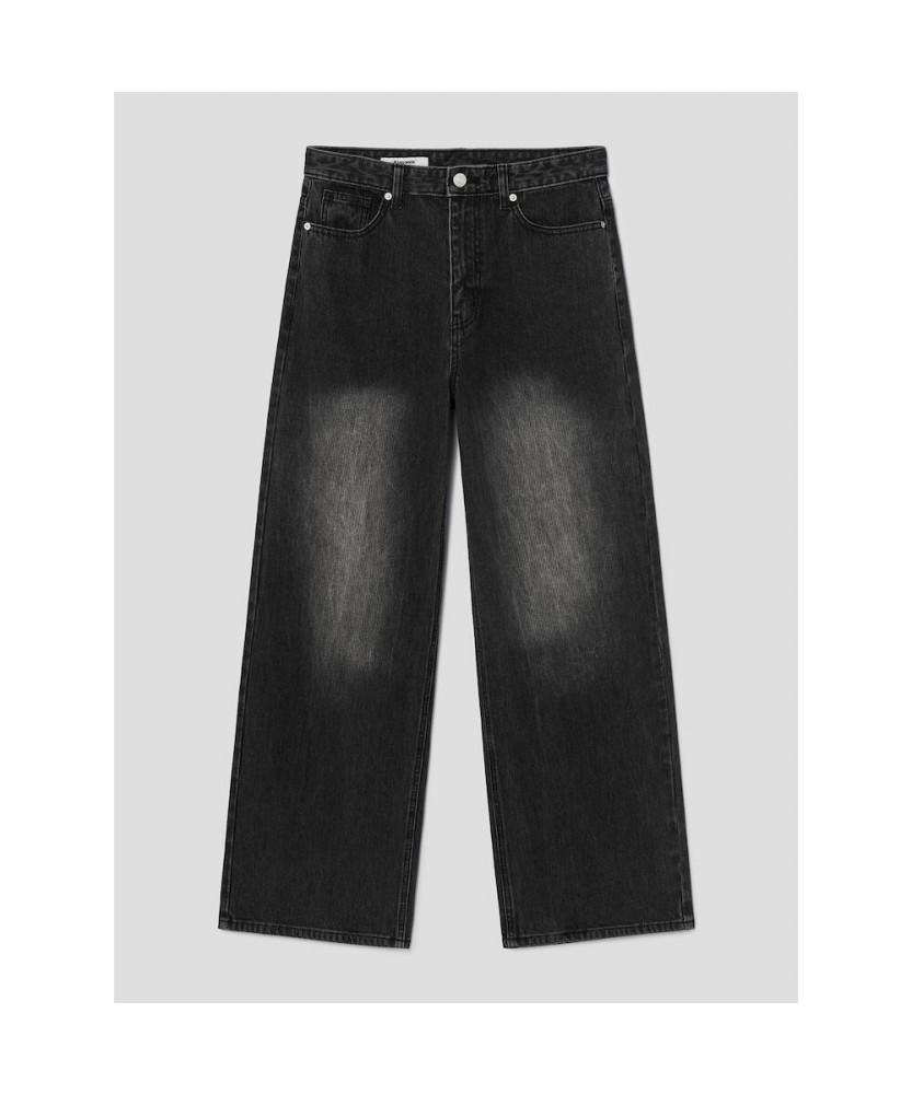 8seconds Semi-Wide Ribbed Denim Ash