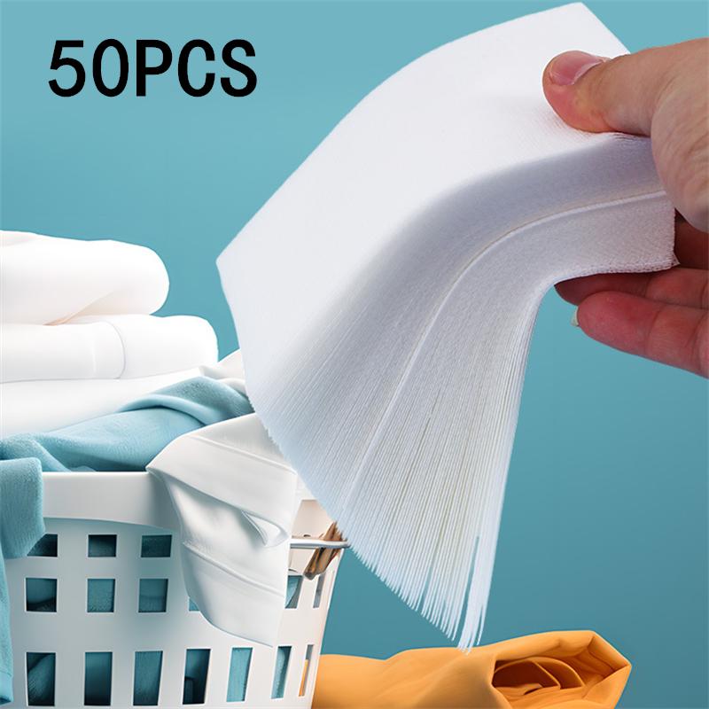 

50/100/200PCS Universal Dye-Resistant Cloth For Laundry No Chemical Composition Mixed Laundry Anti-Penetration Fade Protection