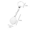 Keychain Magnifying 15x Portable Pocket Magnifier with 20mm Lens for Elderly and Insect Jewelry and Observation Glass, Magnification, Diameter,