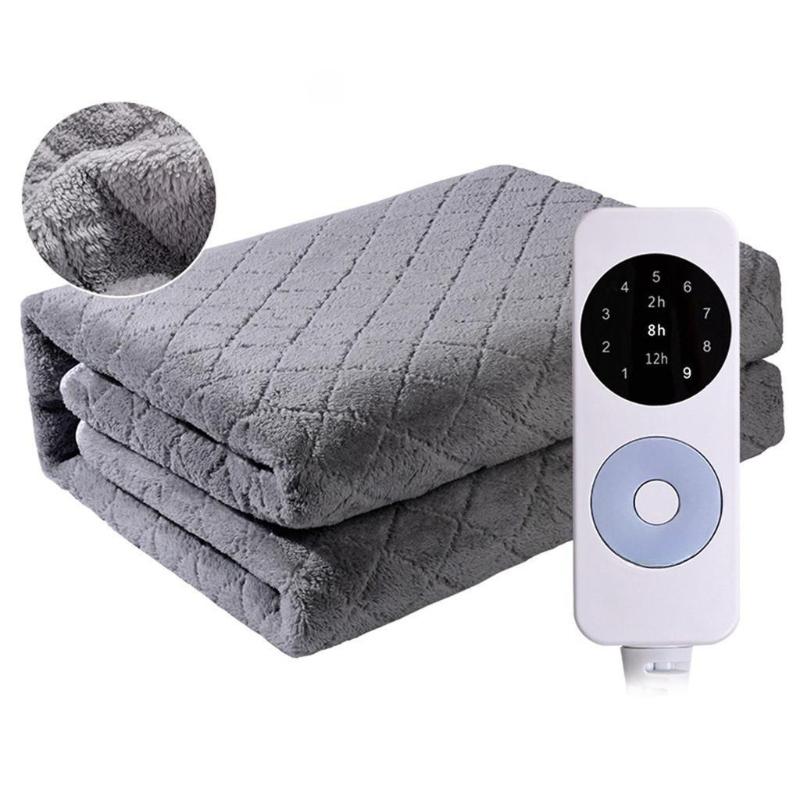 59x28in 70W Pad Electric Heating Blanket Fast-Heating Thermostat Mattress Bedding Winter Warmer Safety Household Heater
