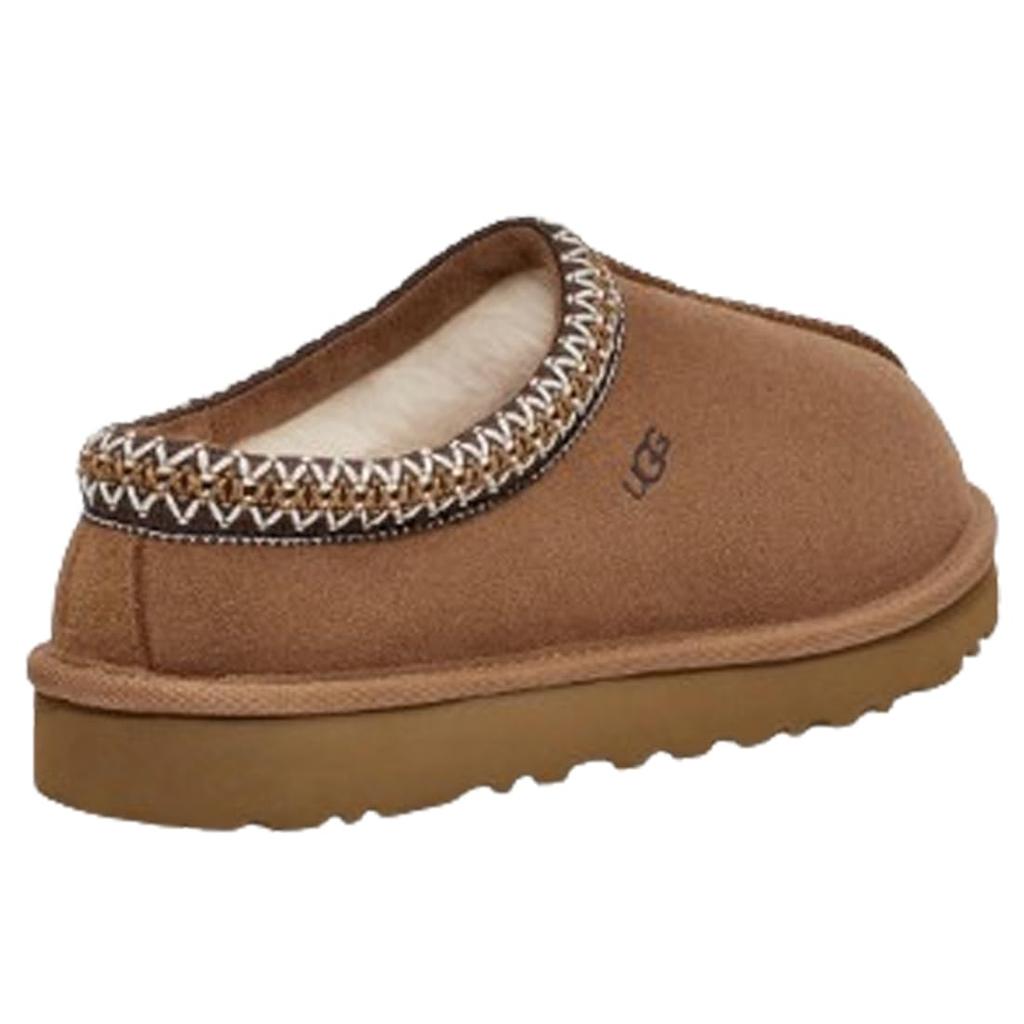 UGG Tasman 5955 Chestnut Shearling Size US6 Casual Women's Slip-On Sandals, (23.0cm), Suede, Style.