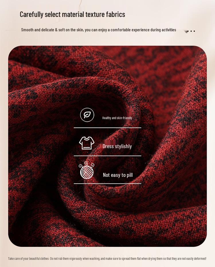 Autumn Lapel Shirt Jacket for Middle-Aged & Elderly Women - Loose Two-Piece Outerwear Set 