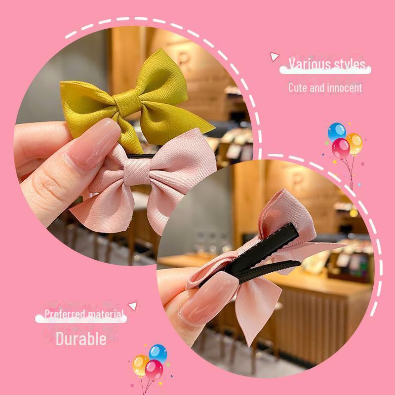 Korean Butterfly Knot Hairpin - Cute Princess Hair Accessory for Girls and Babies