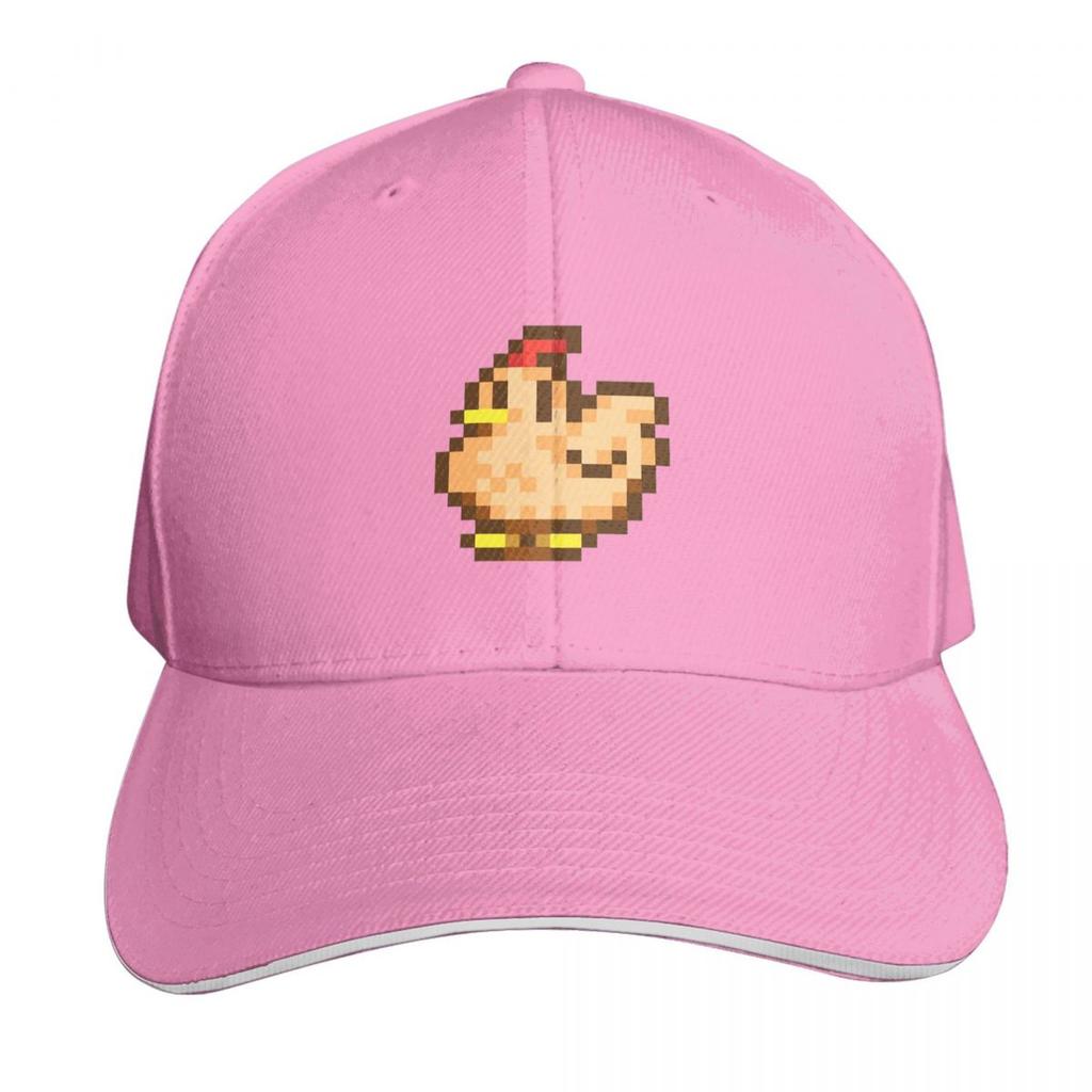 Stardew Valley Pixel Cow Game Cap Fashion Casual Baseball Caps Adjustable Hat Hip Hop Summer Unisex Baseball Hats