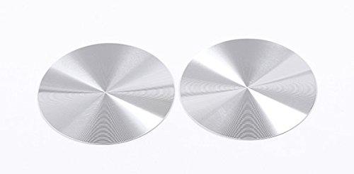 

HERBEN Stainless Steel Front Cup Holder Coaster Range Rover Sport For Mercedes benz A/B/C/E/CLA/GLA/GLC/GL Class W20 серебряный