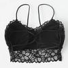 Dámská vesta Crop Lace Wire Bra Spodní prádlo Sexy spodní prádlo s výstřihem do V Košilka S-XL
