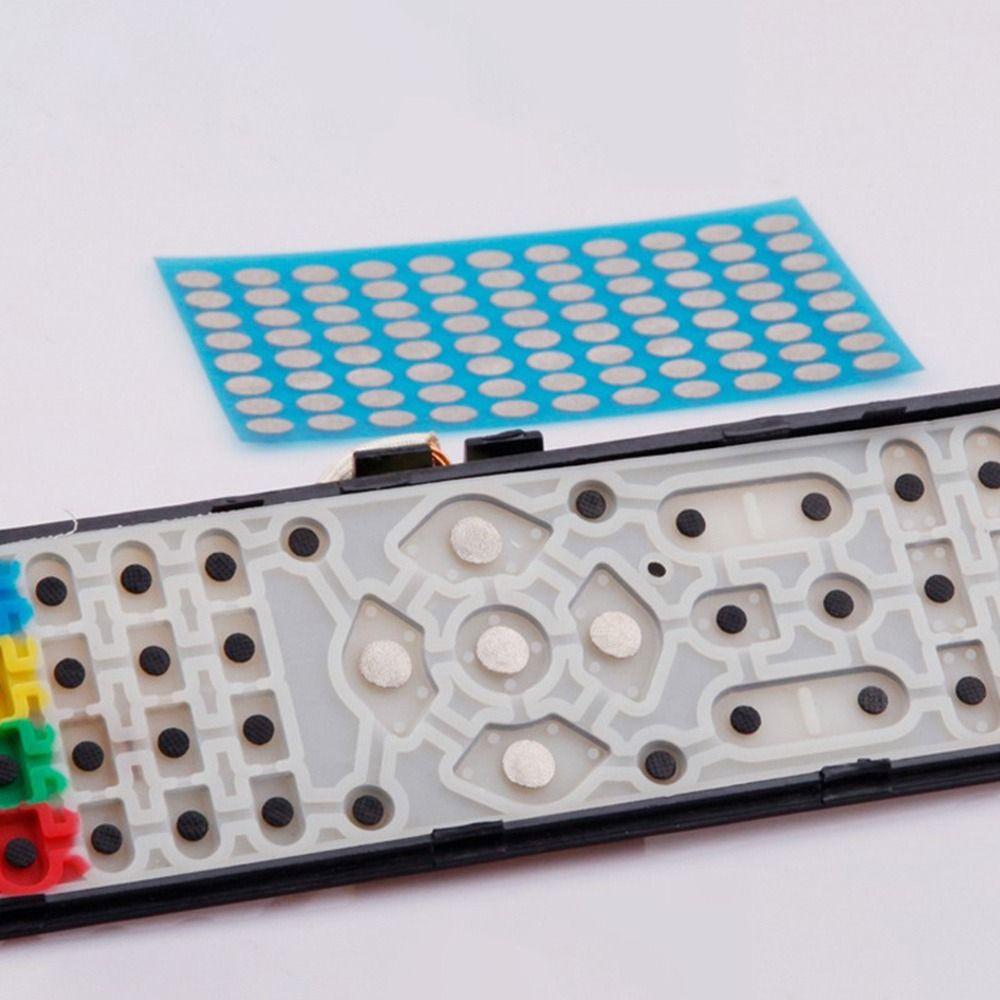 New Silicone Button Repair 2mm Handle Conductive Tape Touch Circular Contact Failure Game Console