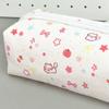 Cute Cat Print Pencil Case Bag Pouch Teach Gift Gadget Bag Storage Makeup Bag Stationary Bag