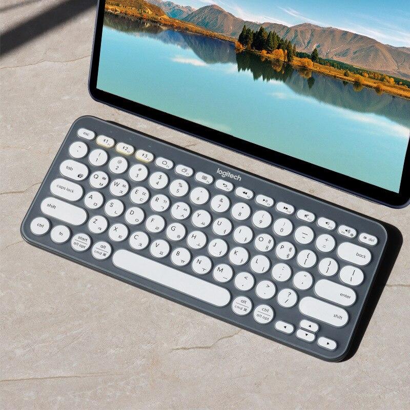 

K380 пленка для клавиатуры, универсальная беспроводная Bluetooth-пленка для настольного компьютера, пыленепроницаемая и водонепроницаемая силиконовая защитная пленка