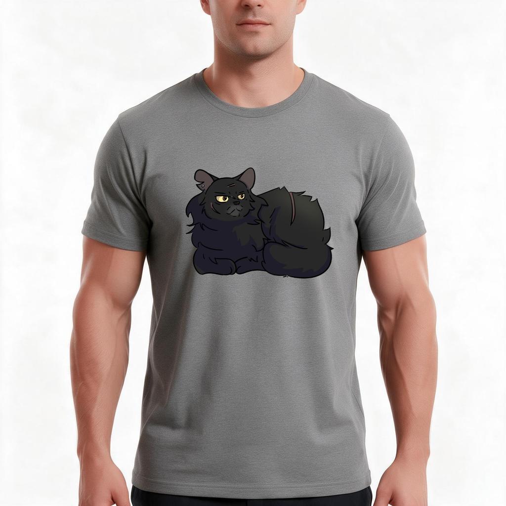 Yellowfang TShirt Summer Casual Cotton Tee Oversized Streetwear Tops Vintage Graphic Print Loose Fit Short Sleeve