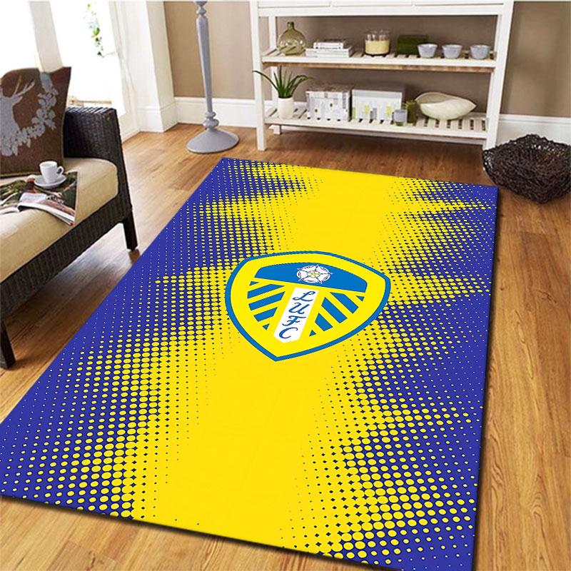 Leeds United F.C Carpet Rug for Living Room Bedroom Home Sofa Decoration,Kids play Non-slip Floor Mat