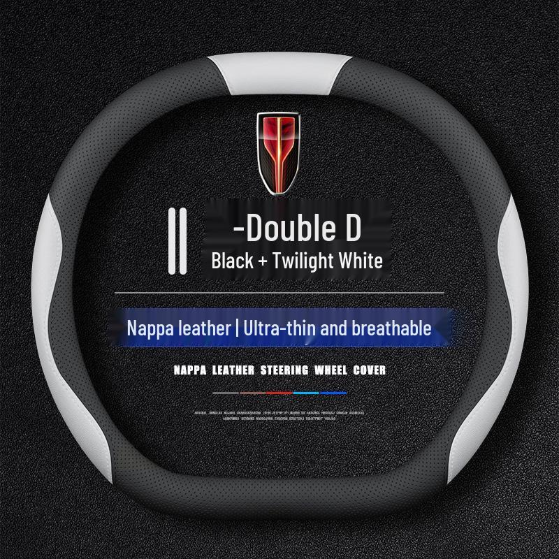 2025 Hongqi HS5 All-Season Ultra-Thin Genuine Leather Anti-Slip Steering Wheel Cover