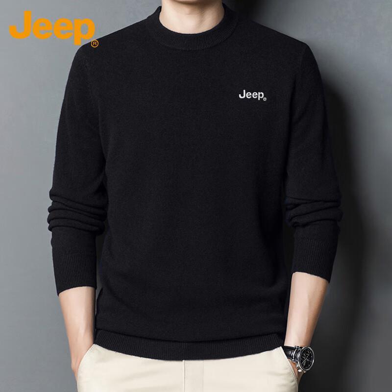 

JEEP Men s Round Neck Warm Base Layer Sweater 3XL