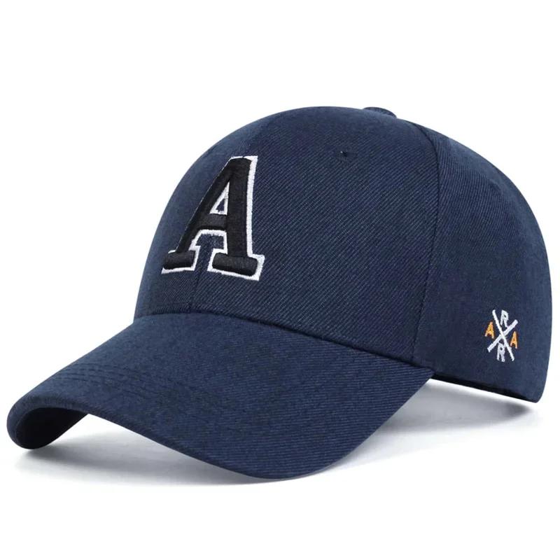 Unisex Letter Embroidery Stitched Stitching Baseball Cap Spring And Autumn Adjustable Snapback Hat Adjustable Casual Cap Sunscreen Hat
