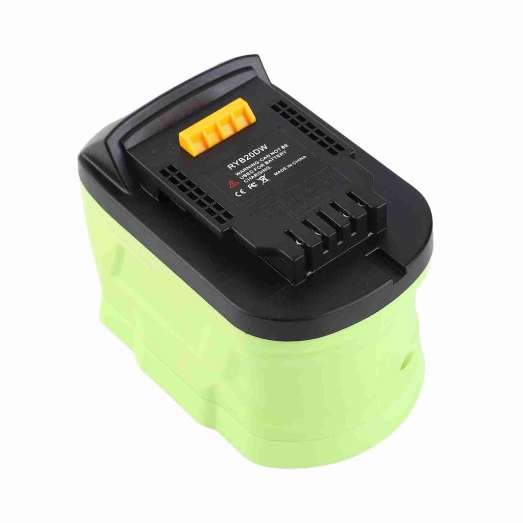 Batterikonverter Hög Effektivitet för 18V till 20V Litiumbatteri Elverktygsadapter Stöd USB