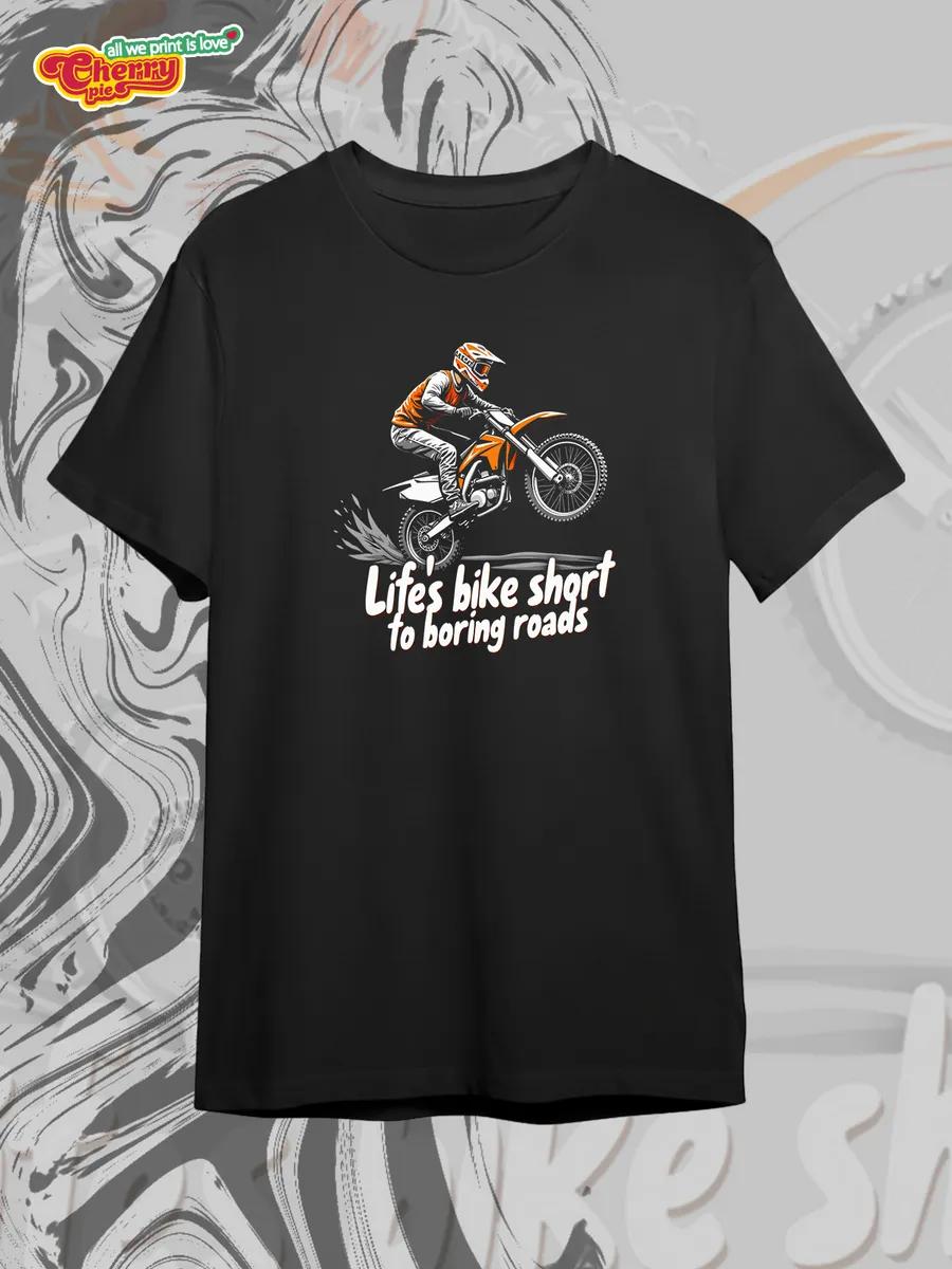 Black T-shirt with The Big Lebowski print S