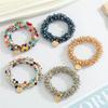 Korean Style Hair Bands Hair Ties Ins Rubber Band Fairy Hair Accessory Pearl Hair Band Dongdaemun Multicolor Crystal
