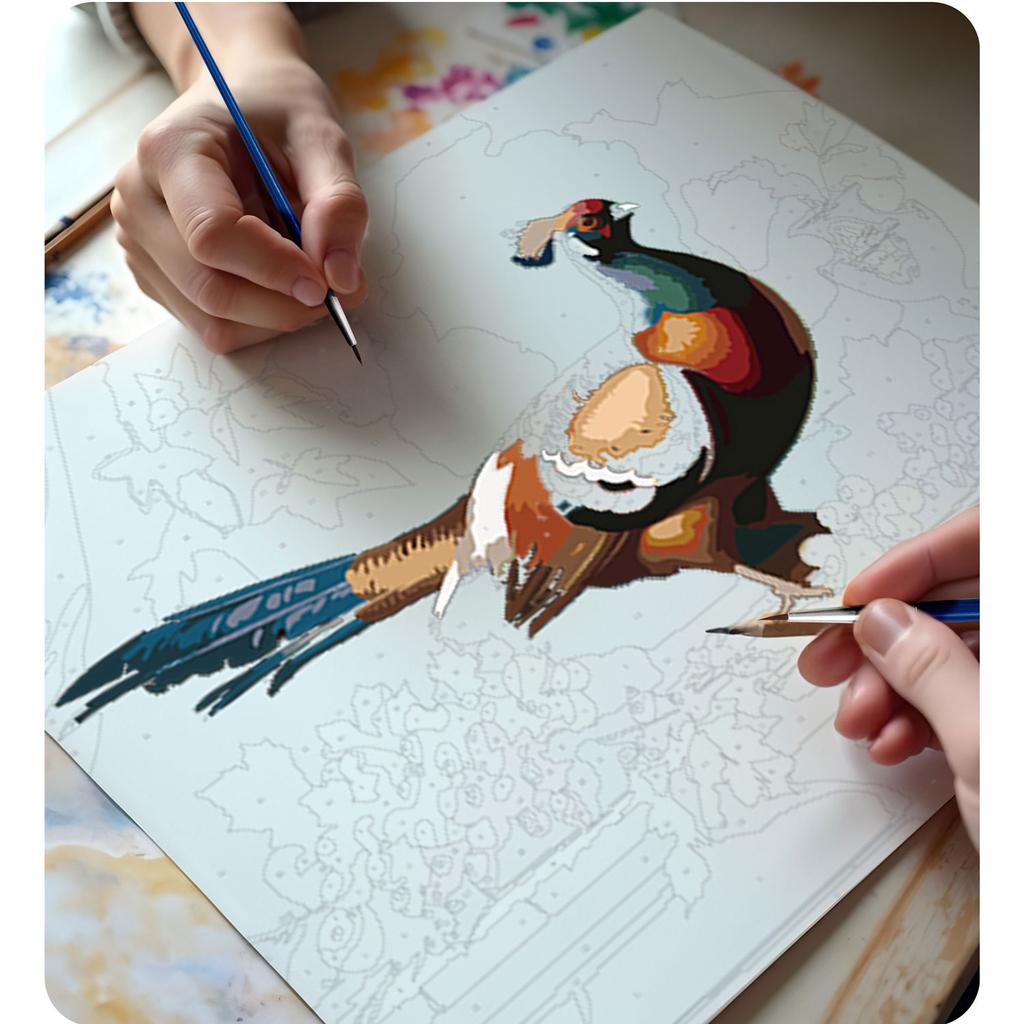 Paint By Numbers Picture Massido Bażant