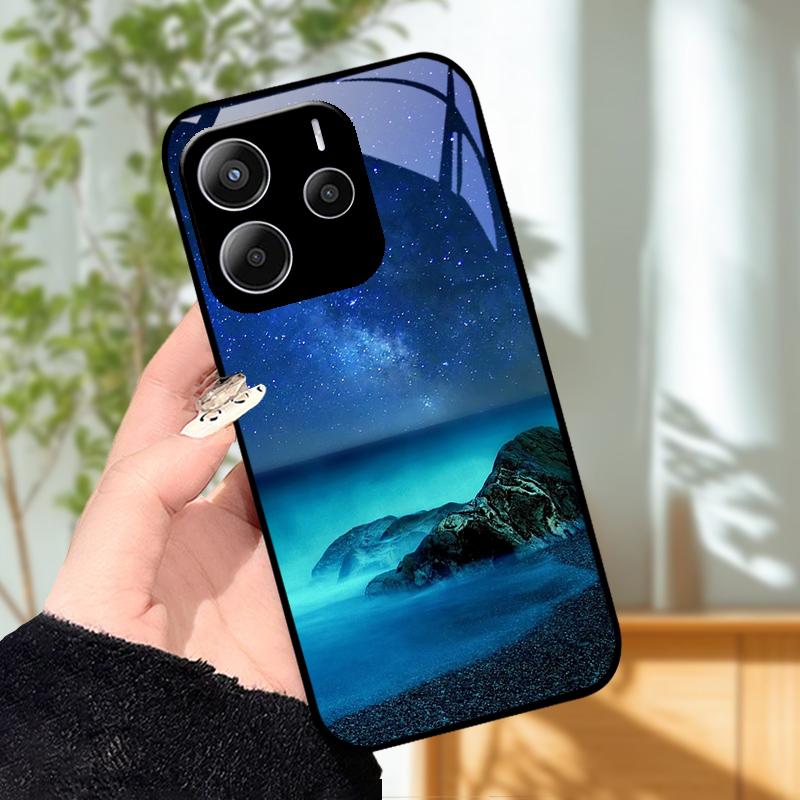 Glas-Handyhülle für Redmi Note 14 Pro 4G 5G Gehärtetes Glas Handyhülle für Redmi Note14 Pro+ Funda 14Pro Plus 5G Schutzhüllen