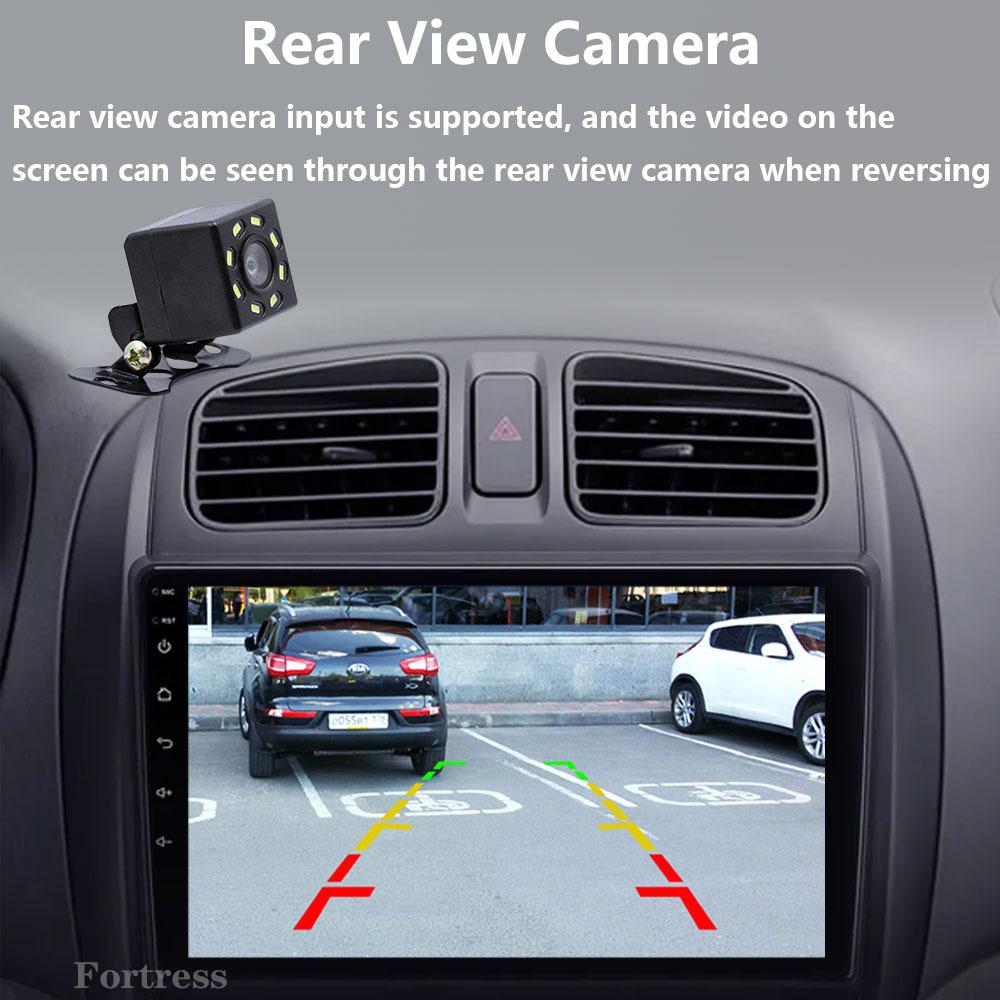 Fortress 8G+128G QLED Car Radio For Mazda 323 BJ 2000-2003 Multimedia Video Player Auto Navigation Android 13 2din DVD Head Unit