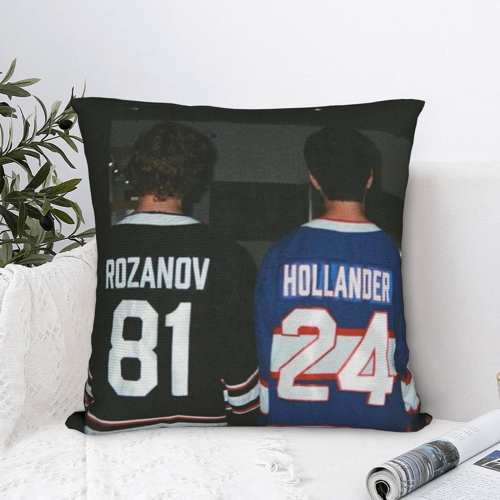 Ilya und Shane Heated Rivalry Kissenbezug Weicher Polyester Kissenbezug Dekorativer Zierkissenbezug Zuhause Großhandel 45X45cm