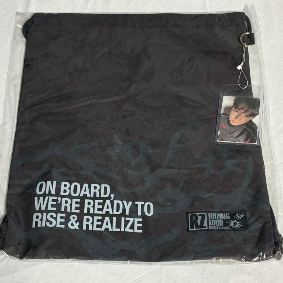 [USED] RIIZE Gym Sack Eunseok Photocard Included Seoul Concert Encore