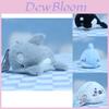 Adorable Plush Ocean Animal Keychain Featuring Cute Shark Dolphin And Seal Designs