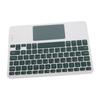 Bluetooth Keyboard with Touchpad 78 Keys Ultra Slim Silent Portable Wireless Keyboard for Smart