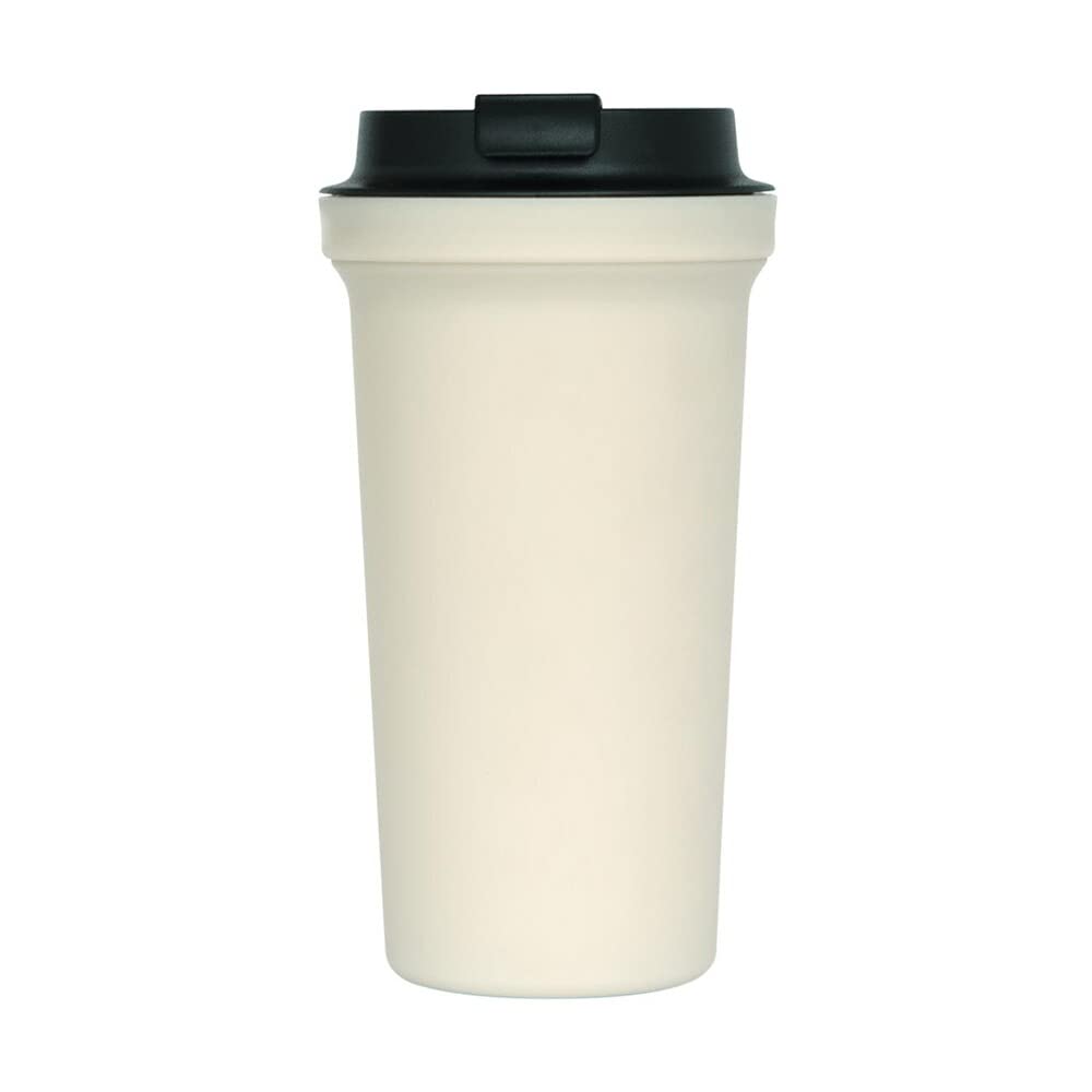 RIVERS Plastic Wall Mug, Bar Solid, Black