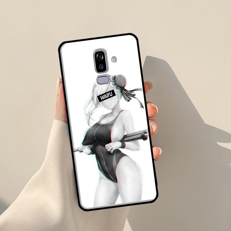 Custodia Sexy Manga Girl Per Samsung Galaxy J1 J3 J7 J5 2016 A3 A5 2017 J8 A7 A9 J4 J6 A6 A8 Plus 2018 Copertura