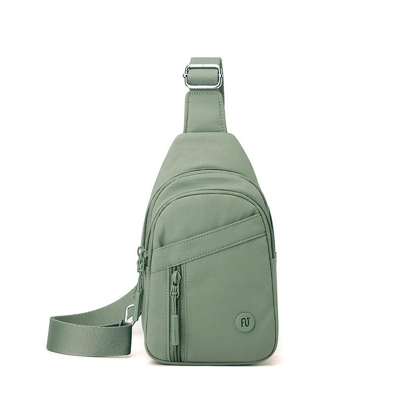 

Женская сумка через плечо для поездок на работу, дорожная нагрудная сумка для активного отдыха светло-зеленый