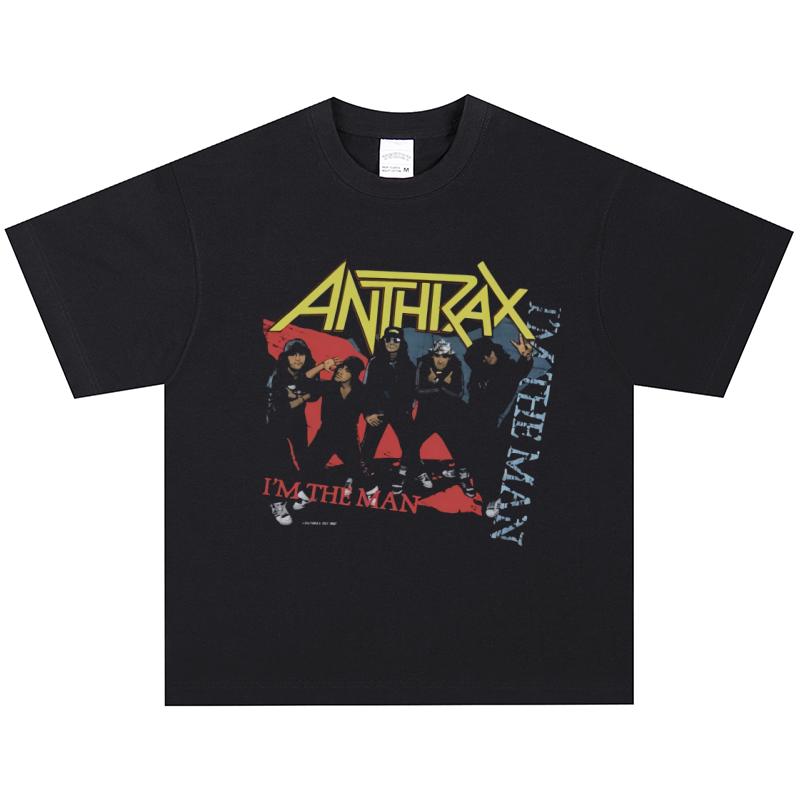 Anthrax T-Shirt, Soft Fabric Casual Daily Wear XL
