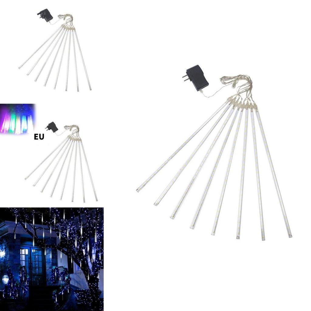 LED Fließendes Regen Duschvorhang Licht Mit Dimmbaren Farben Für Outdoor Feiertagsdekoration