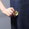 Soft Steel Tape Measure Keychain 3-Foot/1-Meter Measure Keychain Measuring Ruler Tape  Daily