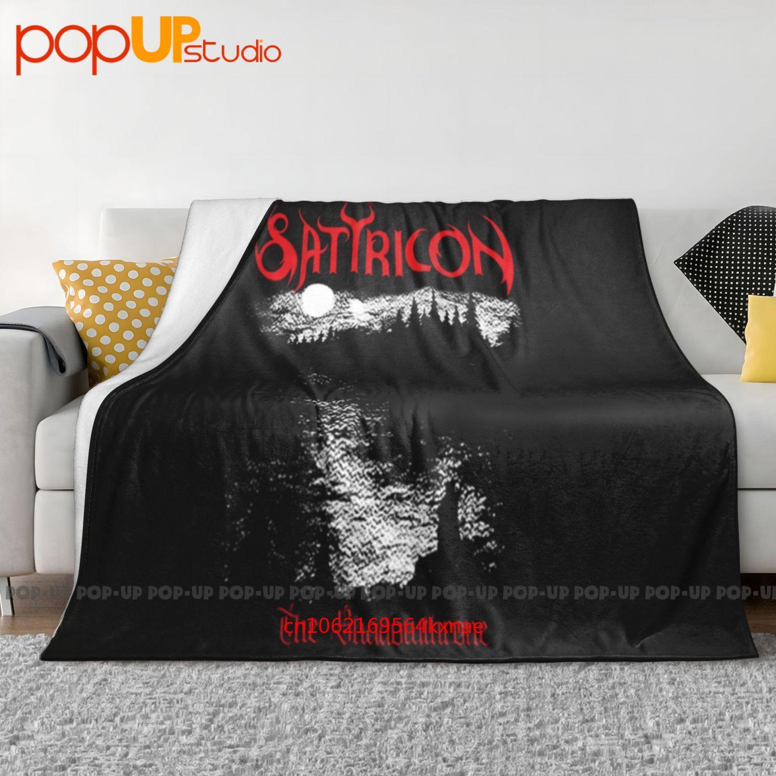 Satyricon  Shadowthrone  Ультрамягкое одеяло Плед Зимнее Покрытие для дивана Постельное белье 30x40in