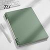 Portable Journal for Daily Use A5 Spiral Notebook, Lined /Horizontal Grid/Blank Inner Page, Professional Notebook Work Morandi Solid Color