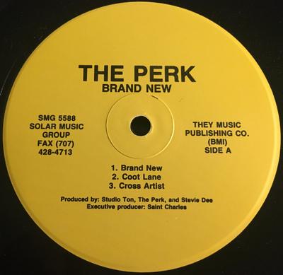 12inch Record PERK - Brand New SMG5588 SMG Solar Music 1995 US Rap & Hip-Hop/R&B Used
