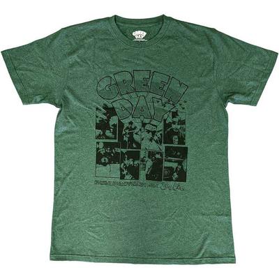 T-shirt unisex dei Green Day: Cornici Cacca (X-Large)