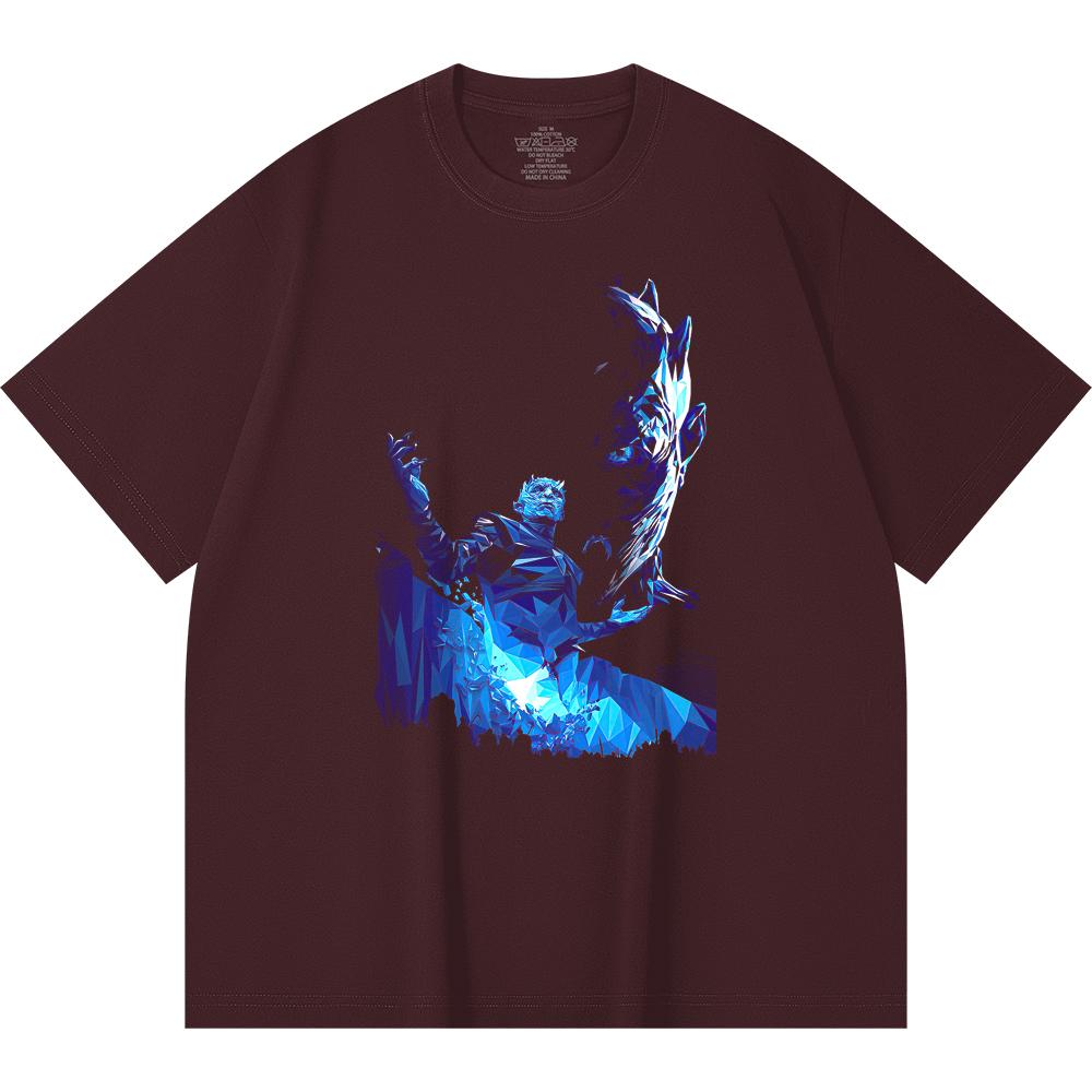 230 Gsm 100% Cotton Heavy Metal T-Shirt  Rock Band Popular Music Print Unisex Heavy Cotton T Shirt