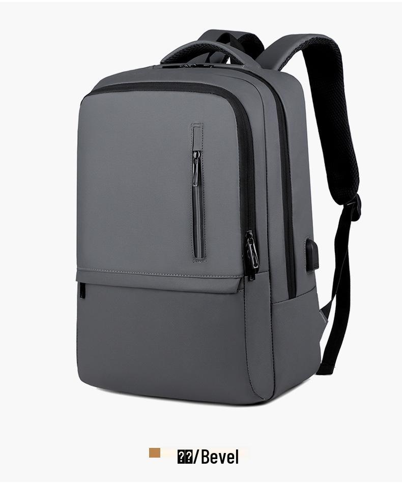 Large Capacity Multifunctional Travel Backpack with USB Charging and Luggage Handle Attachment