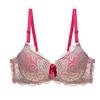 Plus Size Lace Bras for Women Sexy Lingerie Super Push up Brassiere Girl Deep V Women's Bralette Underwear