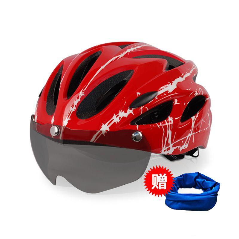 Cycling bicycle helmet, one-piece bicycle, unisex sport helmet