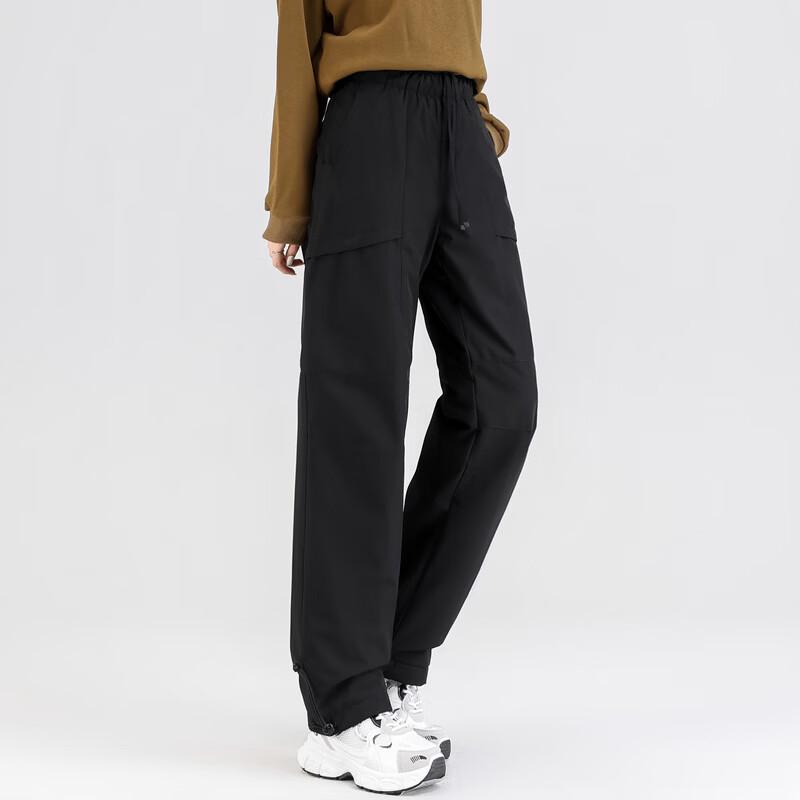 Red Dragonfly Goose Down Insulated Cargo Trousers
