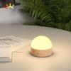 Kintion Portable Night Light, Rechargeable Dimmable 8 Color Lighting (1pcs) | 1800mAh Battery Small LED Lamp for Nursery, Baby, Kids and Adults