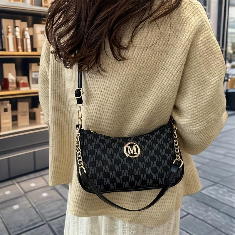 2026 Vintage Stil Handtasche Umhängetasche, Verstellbarer Riemen Damen Messenger Schultertasche, Raffiniertes Accessoire Tragetasche Geldbörse