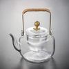 ZISIZ Square Fine-Grain Glass Teapot
