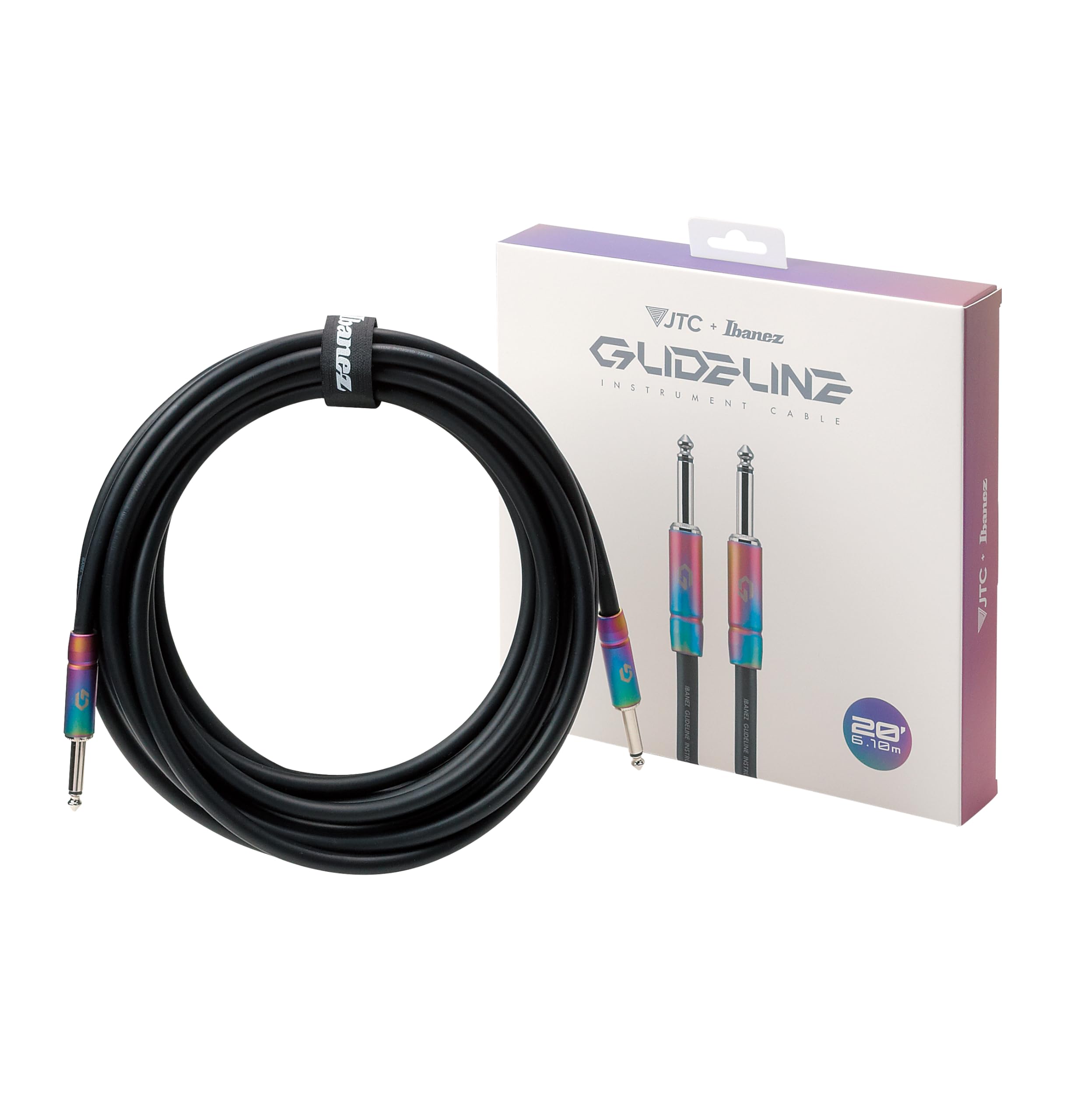 

Ibanez GLIDELINE Shielded Cable GL20 6.10m/20ft чёрный